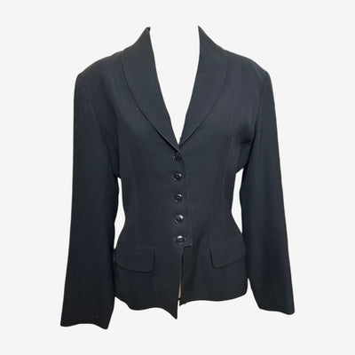 Alaïa F/W 1992 Shawl Collar Wool Blazer