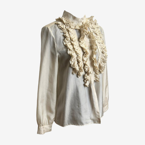 Chloé S/S 2005 Ruffled Silk Blouse