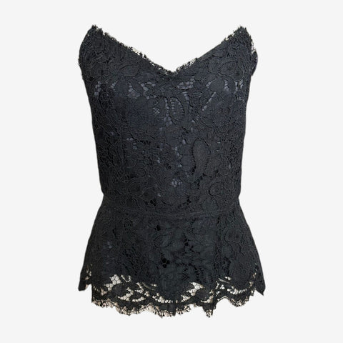 Dolce & Gabbana F/W 2004 Black Lace Top