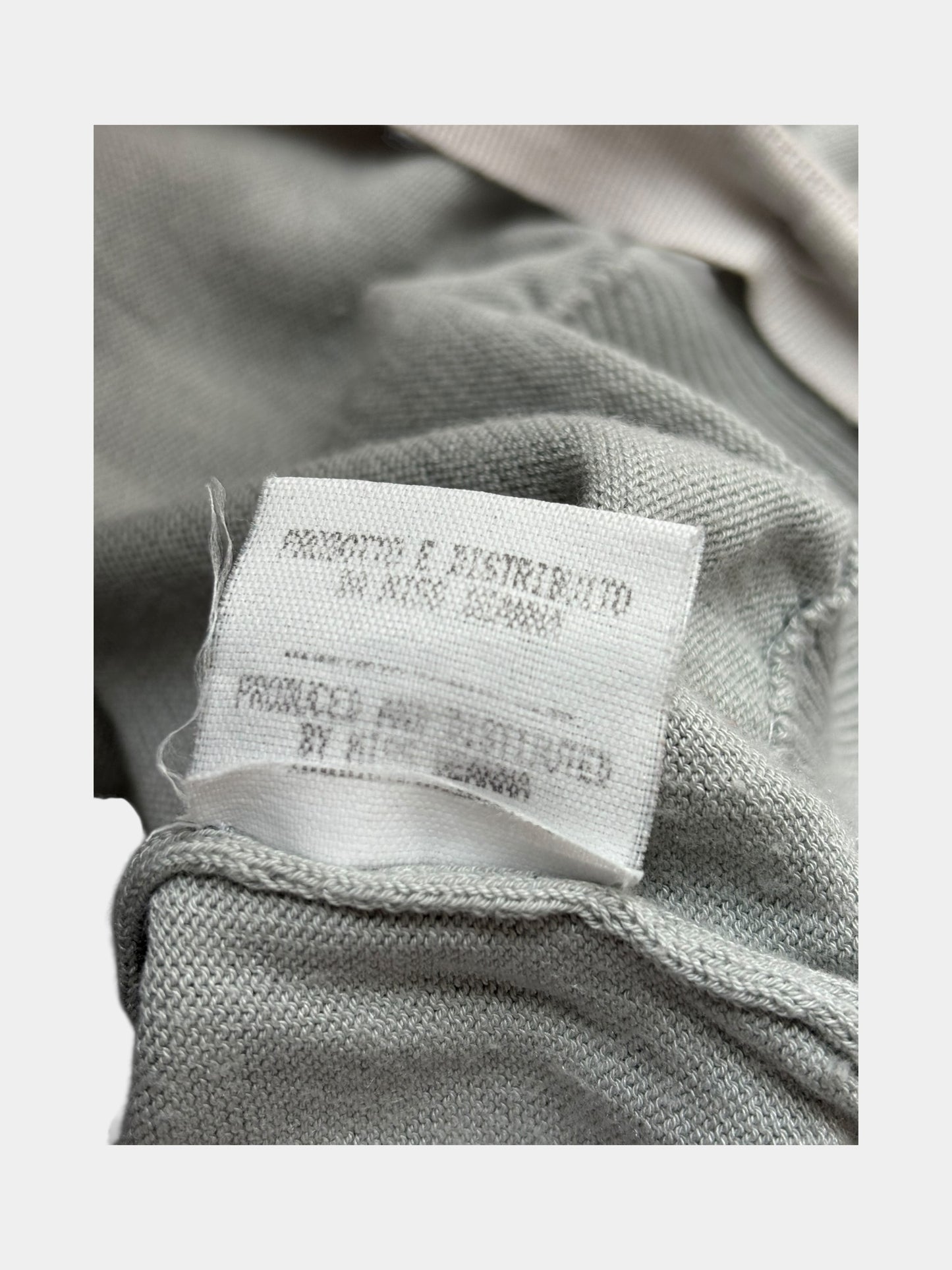 Martin Margiela SS98 Flat Grey Cardigan