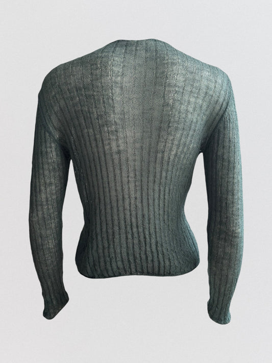 Gucci by Tom Ford Spring 1997 Knit Cardigan