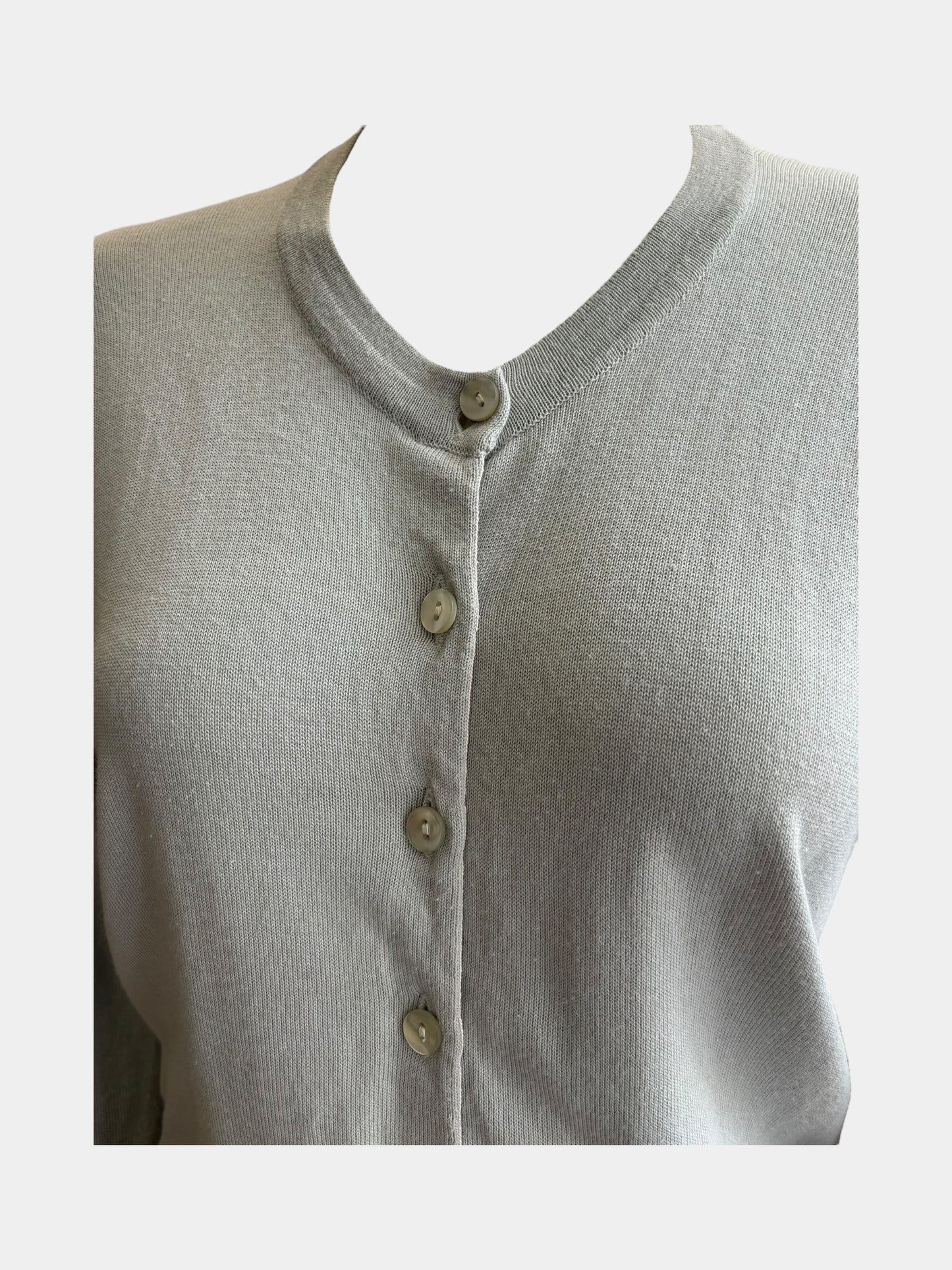 Martin Margiela SS98 Flat Grey Cardigan