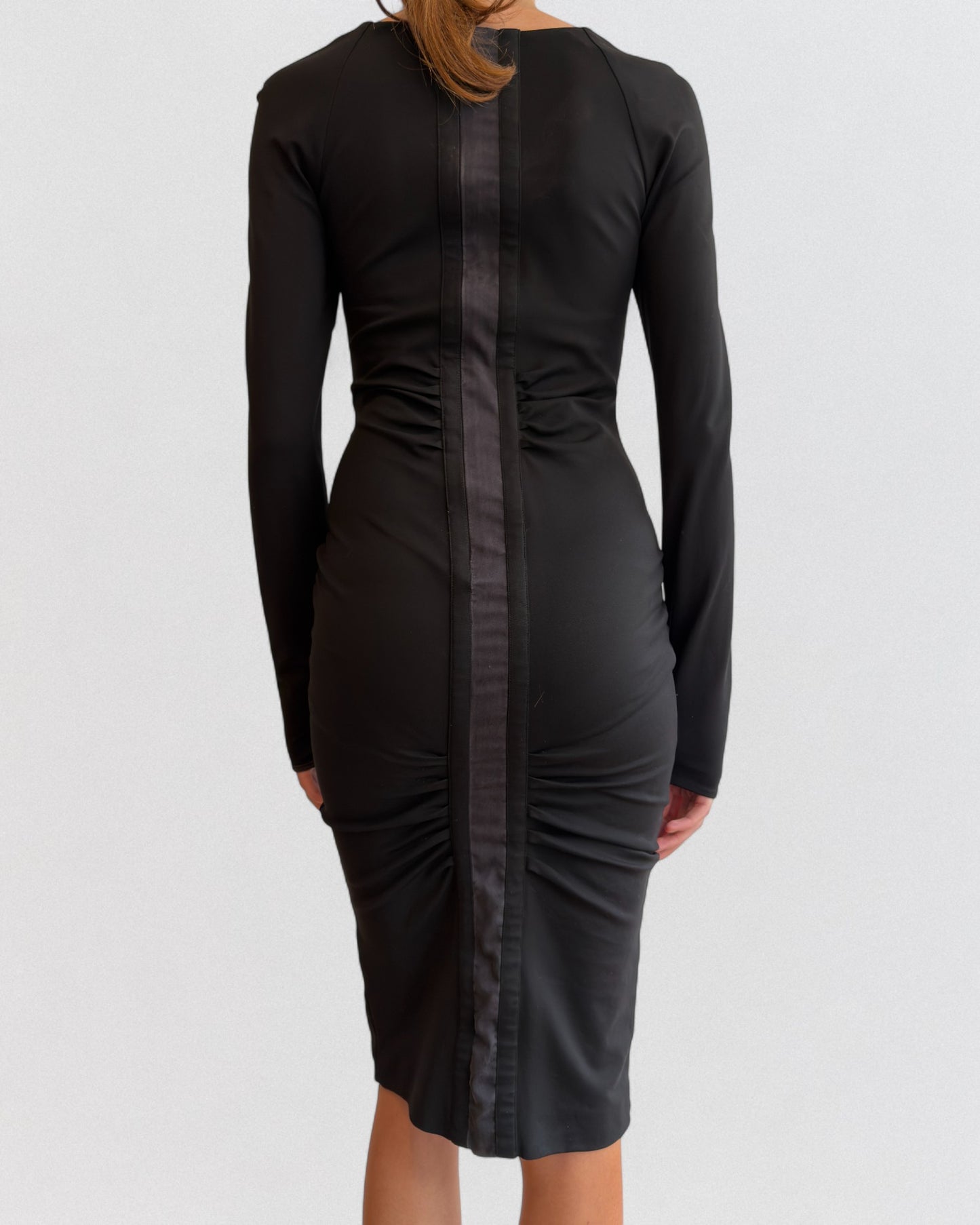 Gucci by Tom Ford Fall 2004 Cocktail Black Evening Dress