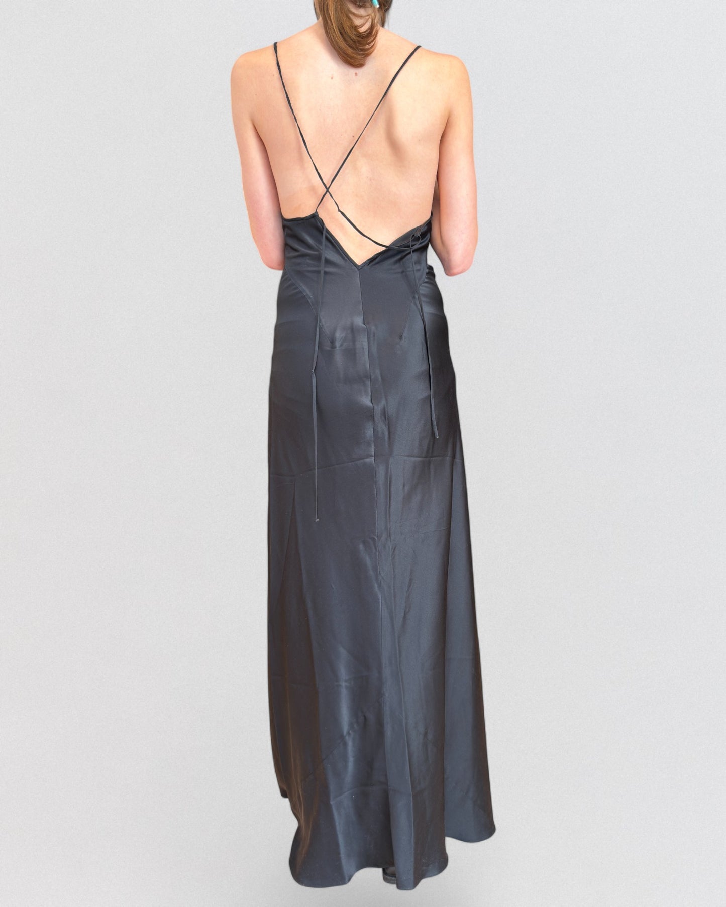 Plein Sud Sun Spring 1999 Silk Long Gown