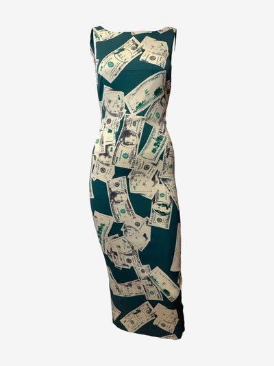 D&G S/S 2001 Dollar Print Jersey Dress