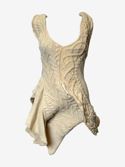 Tao Comme des Garcons F/W 2007 Cable Knit Asymmetric Dress