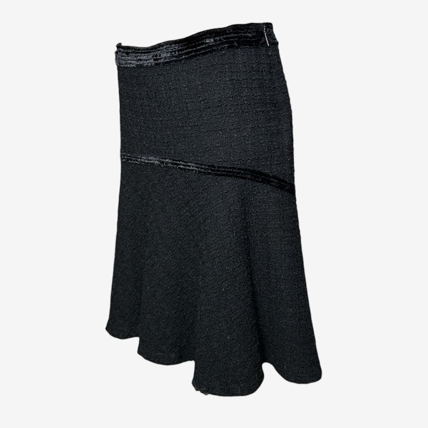 Roberto Cavalli F/W 2005 Wool Flare Skirt