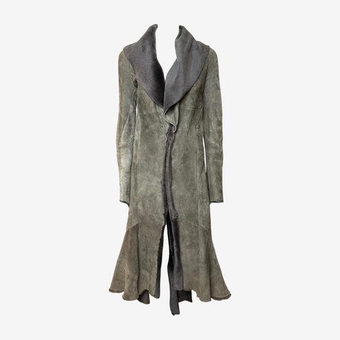 Roberto Cavalli F/W 2003 Fur and Leather Long Coat
