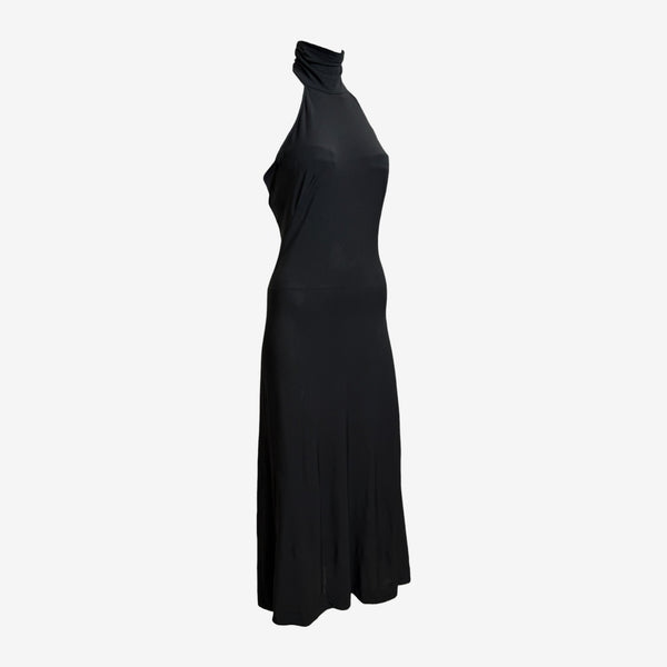Dolce & Gabbana S/S 1996 Halter Neck Backless Maxi Dress