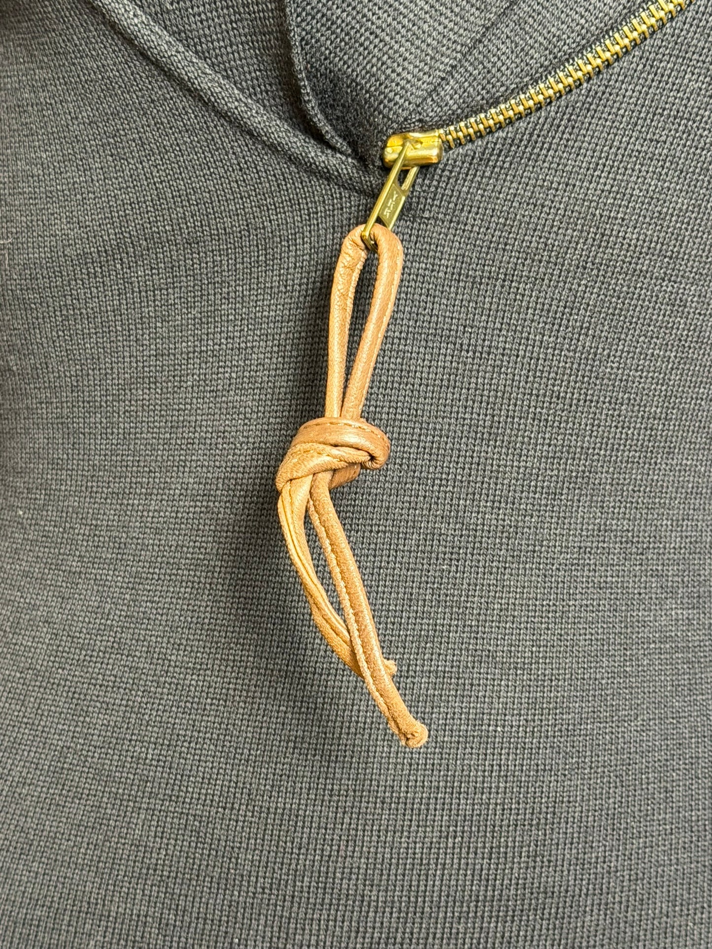 Alaia F/W 1986 Iconic Zipper Wool Dress