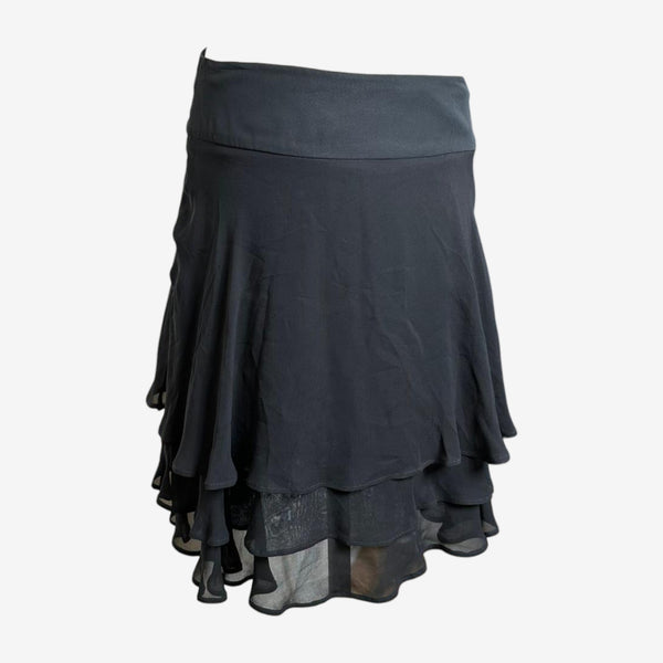 Dolce & Gabbana S/S 1994 Tiered Silk Chiffon Skirt