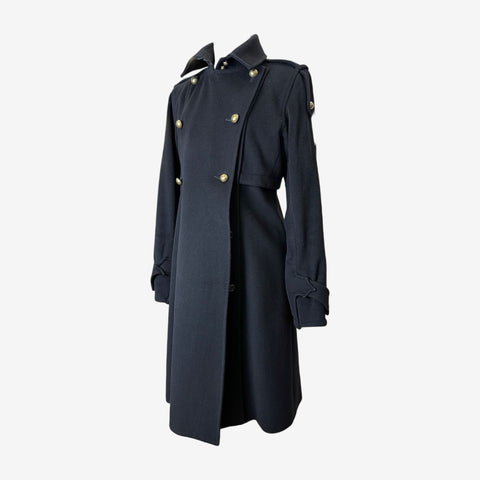 Yves Saint Laurent F/W 2004 Military Double-Breasted Coat