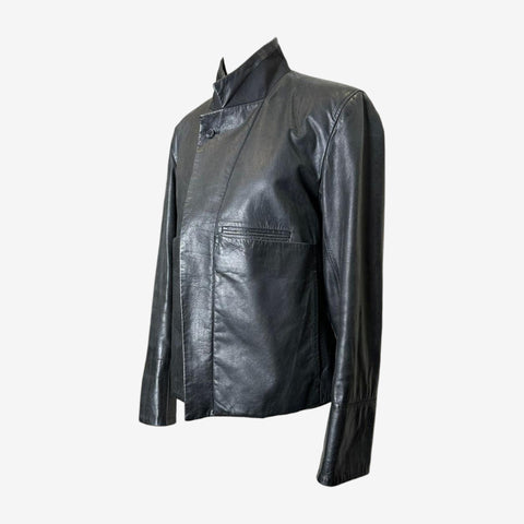 Ann Demeulemeester F/W 2014 Men's Leather Jacket