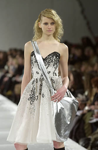 Blumarine F/W 2001 Sequined Cashmere Blend Cardigan