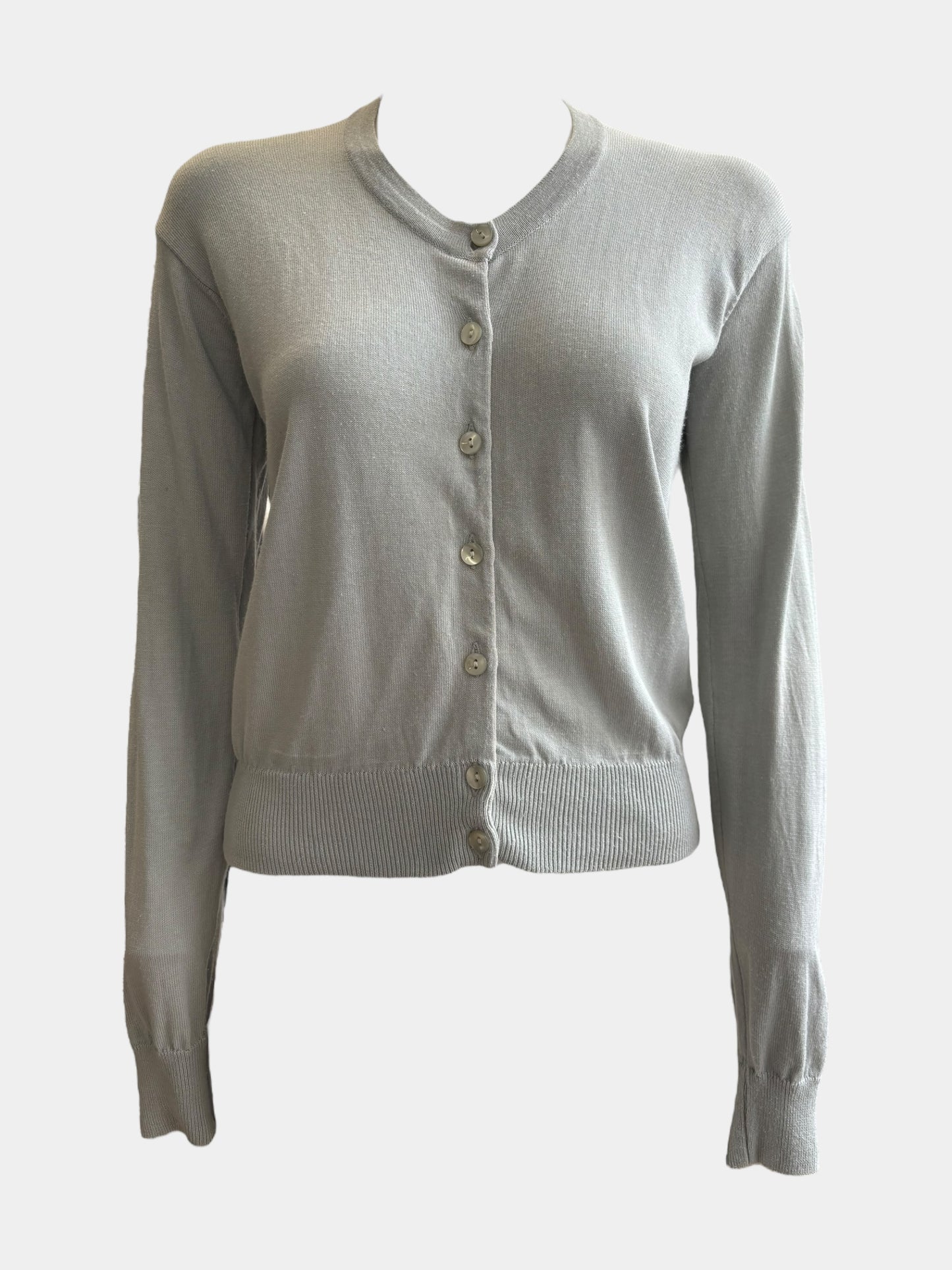 Martin Margiela SS98 Flat Grey Cardigan