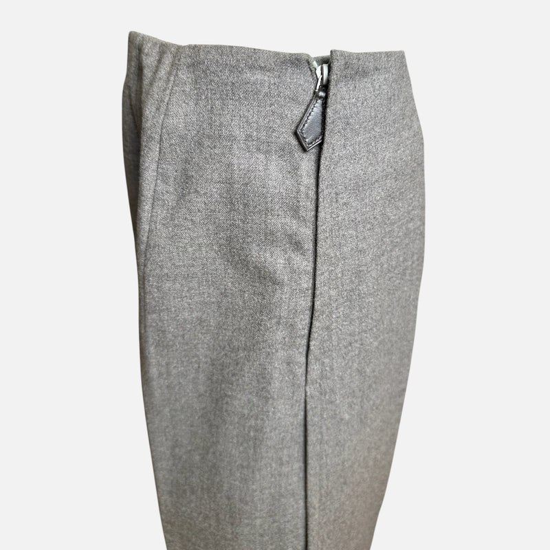 Hermès by Martin Margiela S/S 2001 Grey Melange Pencil Skirt