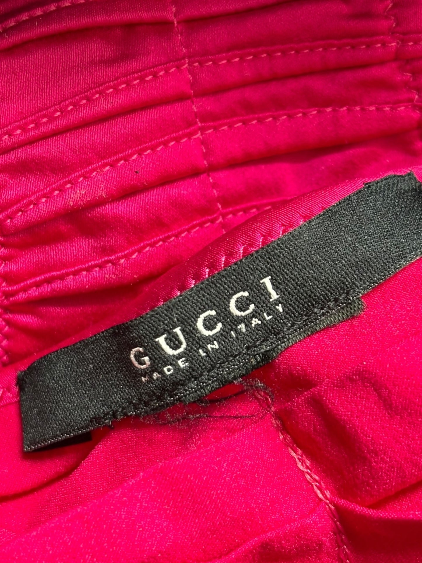 Gucci by Tom Ford Spring 2004 Drape Pink Bikini