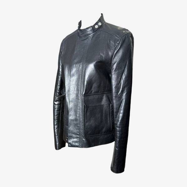 Gucci by Tom Ford Men's F/W 2004 Leather Moto Jacket