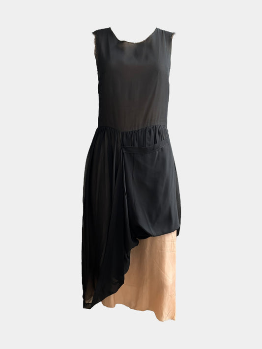 Martin Margiela SS03 Sample Artisanal Drape Dress