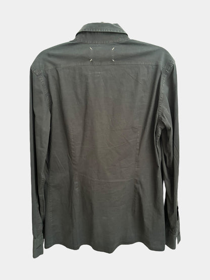 Martin Margiela SS11 Tie Navy Shirt