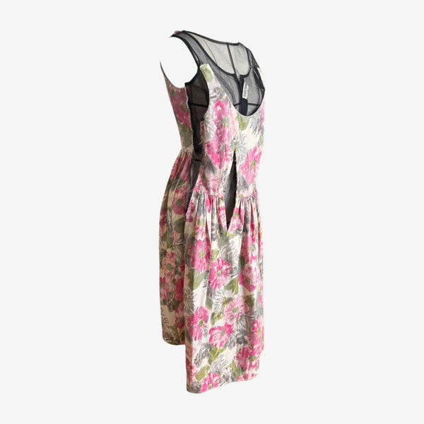 Comme Des Garçons S/S 2007 Floral Print Layered Dress