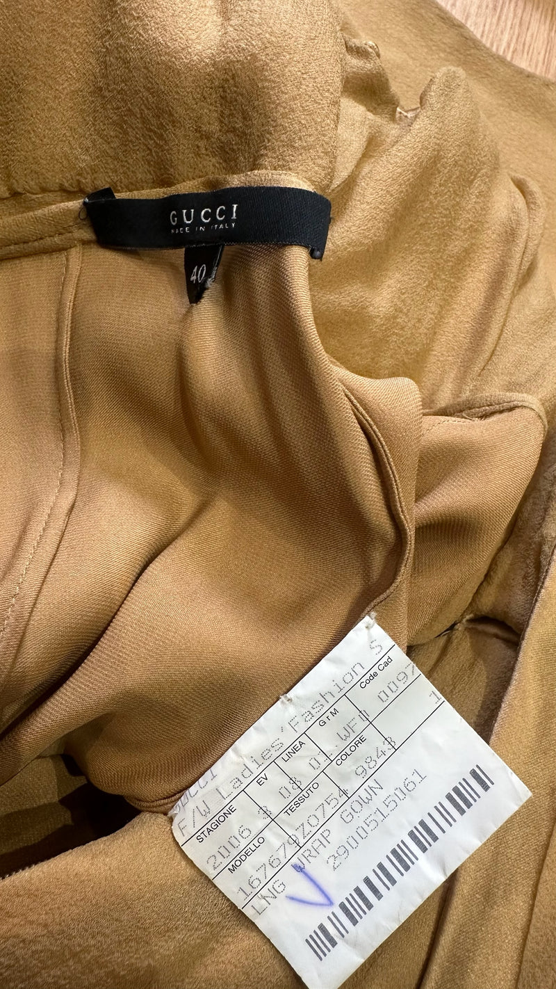 Gucci F/W 2006 Sheer Silk-Panelled Chain-Embellished Mini Dress