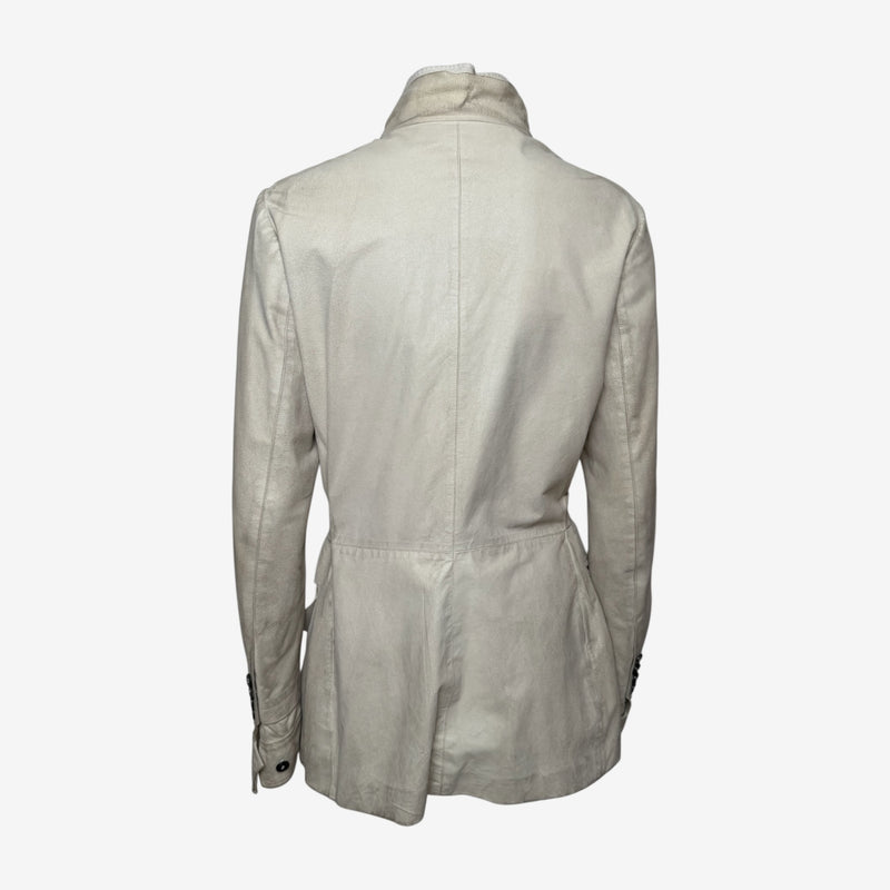 Yves Saint Laurent by Tom Ford S/S 2003 Cream Suede Safari Jacket