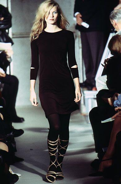 Helmut Lang F/W 1996 Slit Elbow Cotton Blazer