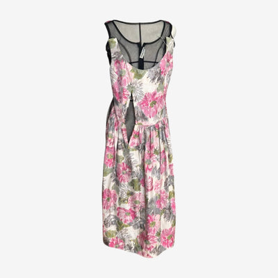 Comme Des Garçons S/S 2007 Floral Print Layered Dress