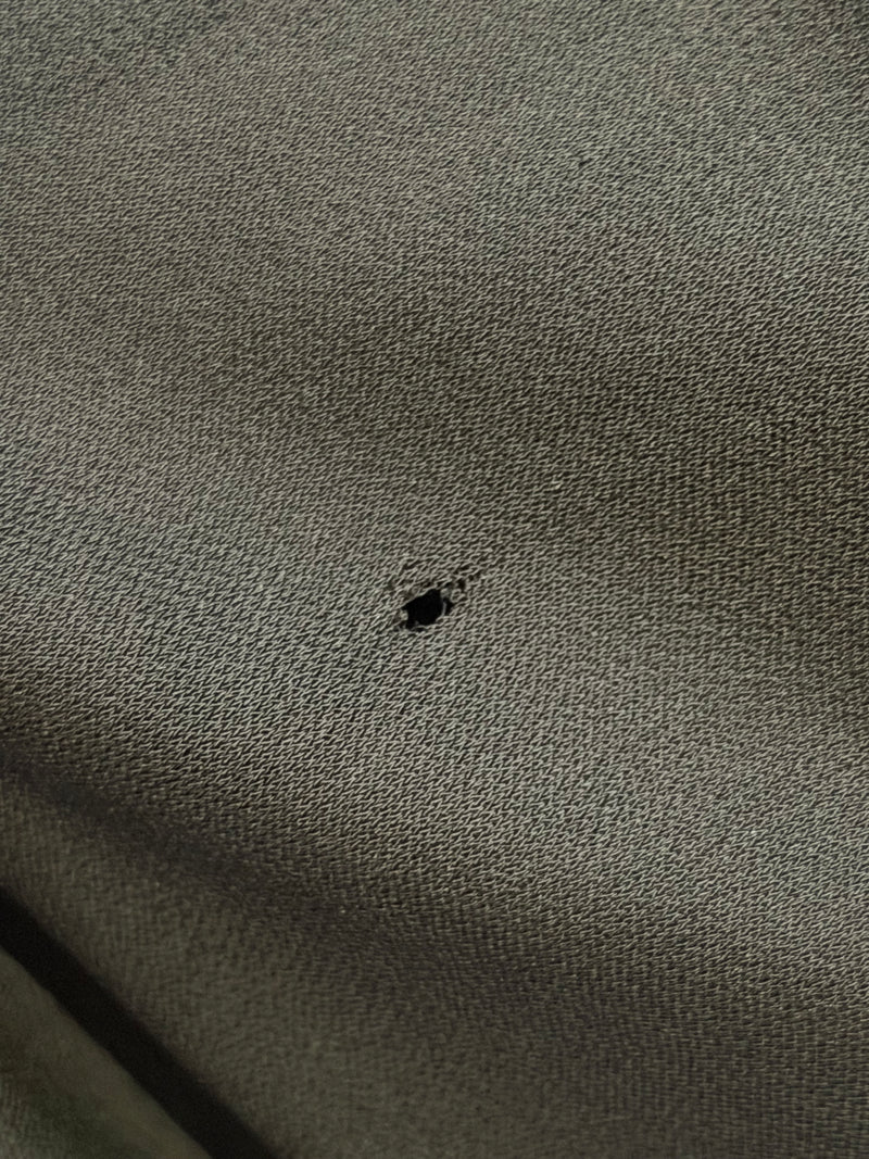 Tom Ford for Yves Saint Laurent black jersey bell sleeve top, full length view