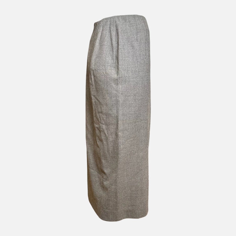 Hermès by Martin Margiela S/S 2001 Grey Melange Pencil Skirt