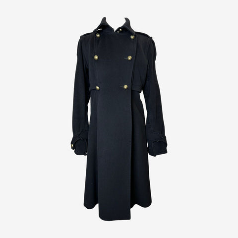 Yves Saint Laurent F/W 2004 Military Double-Breasted Coat