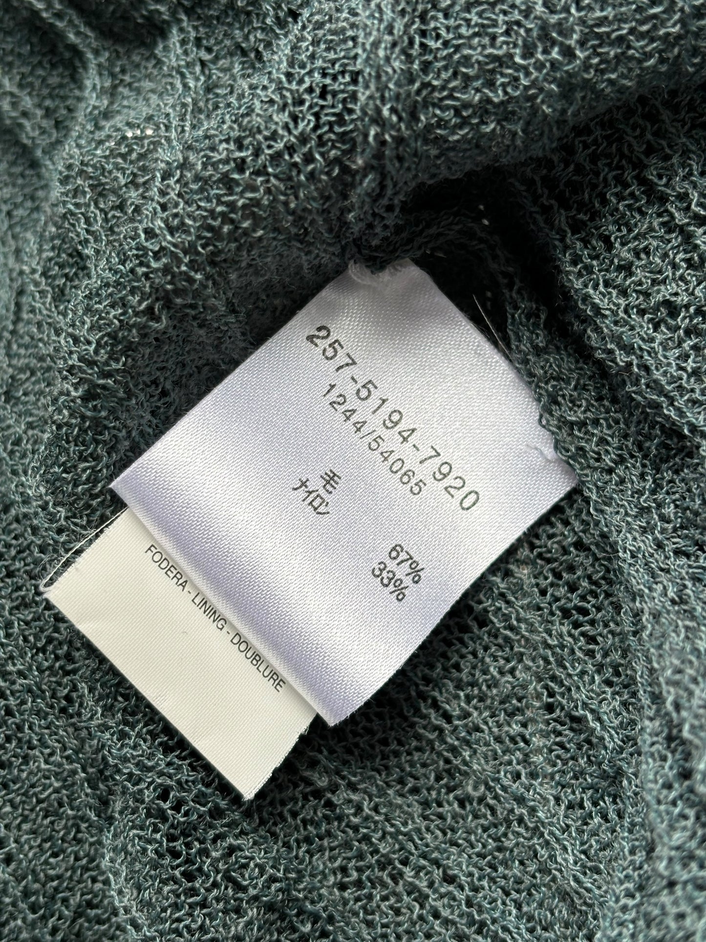 Gucci by Tom Ford Spring 1997  Knit Cardigan