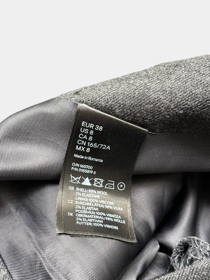 Martin Margiela H&M Skirt Wide Leg Grey Pants