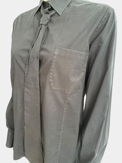 Martin Margiela SS11 Tie Navy Shirt