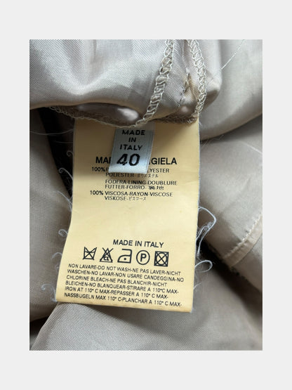 Martin Margiela SS03 Sample Artisanal Drape Dress