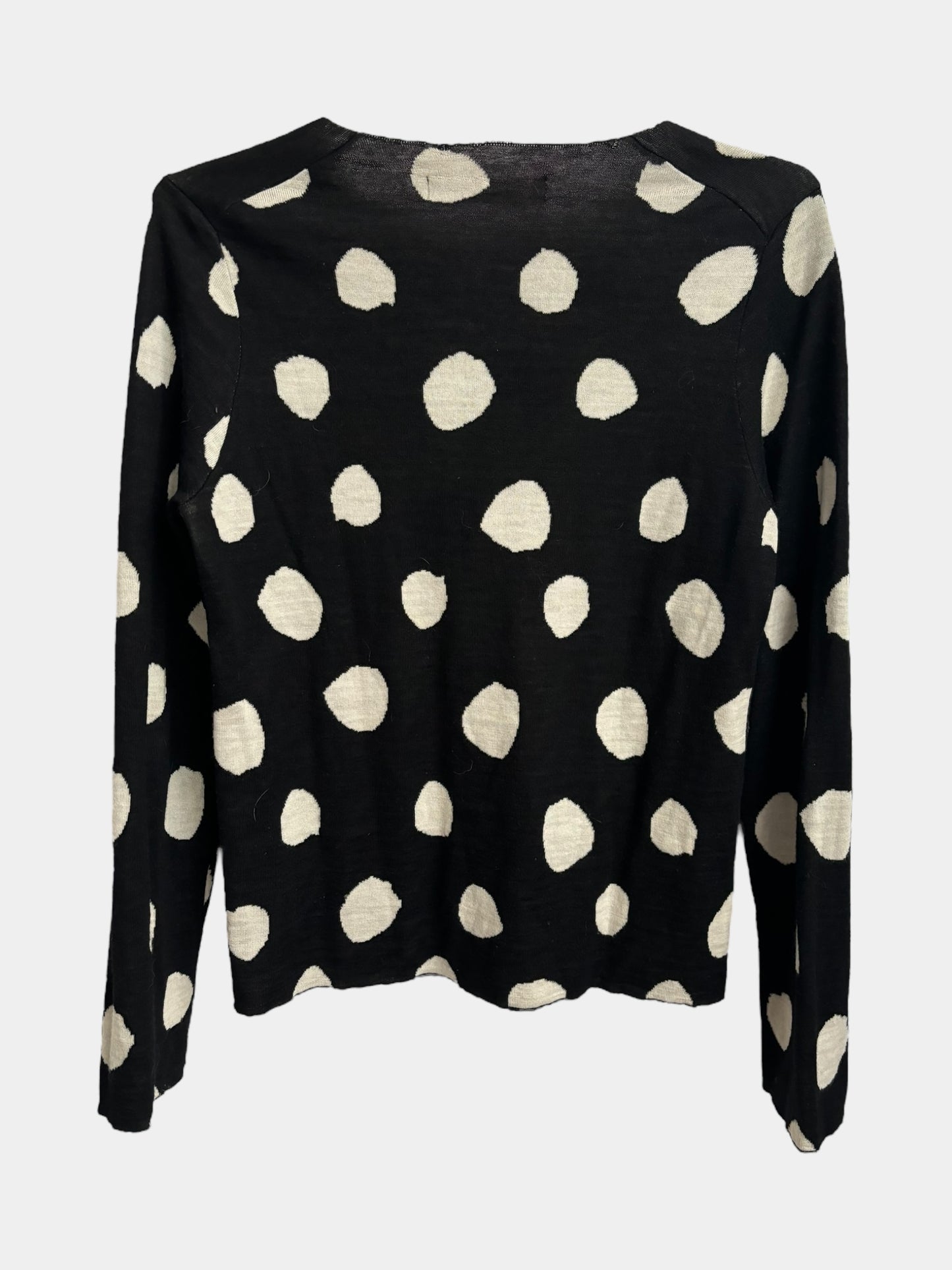Comme Des Garcons Polka Dot Knit Sweater