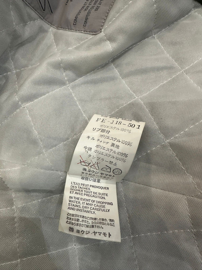 Yohji Yamamoto S/S 2002 Silk Military Bomber Jacket