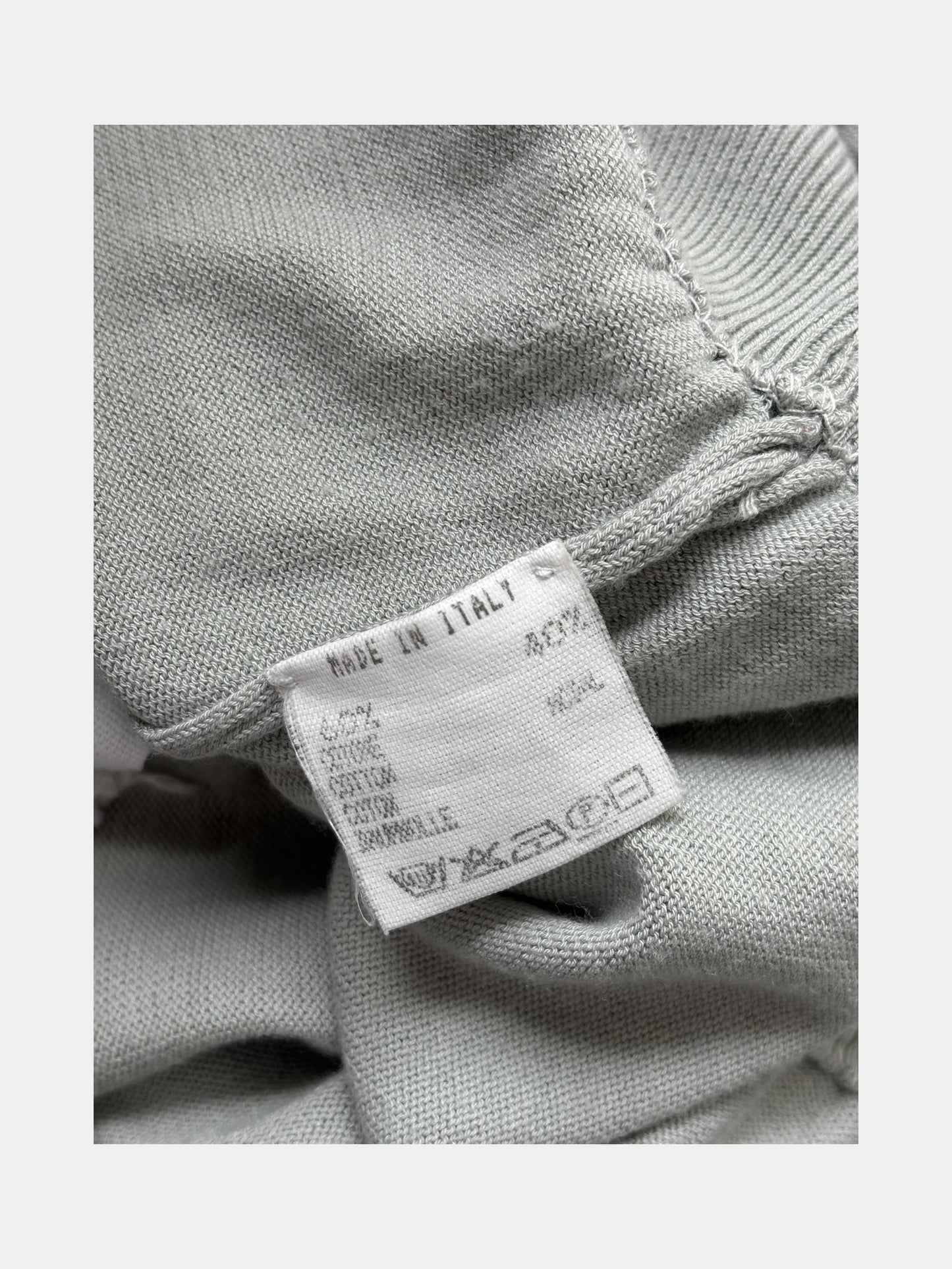 Martin Margiela SS98 Flat Grey Cardigan