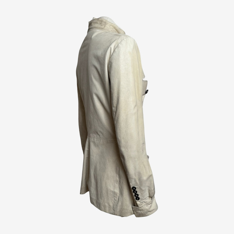 Yves Saint Laurent by Tom Ford S/S 2003 Cream Suede Safari Jacket
