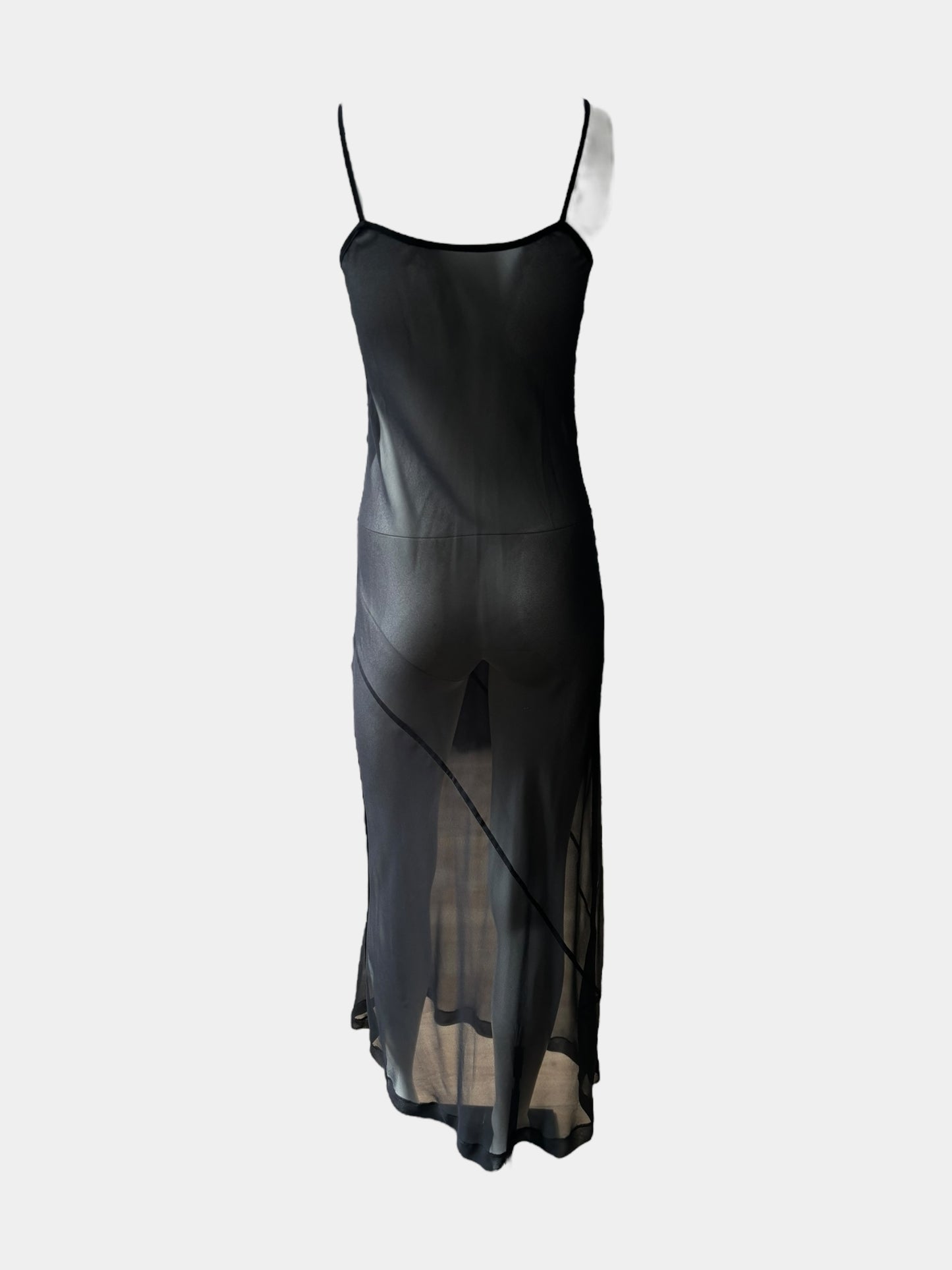 Comme Des Garcons FW95 Transparent Bias Cut Dress