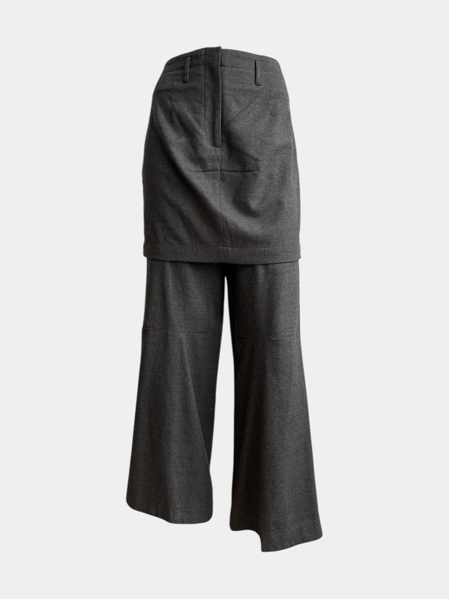 Martin Margiela H&M Skirt Wide Leg Grey Pants