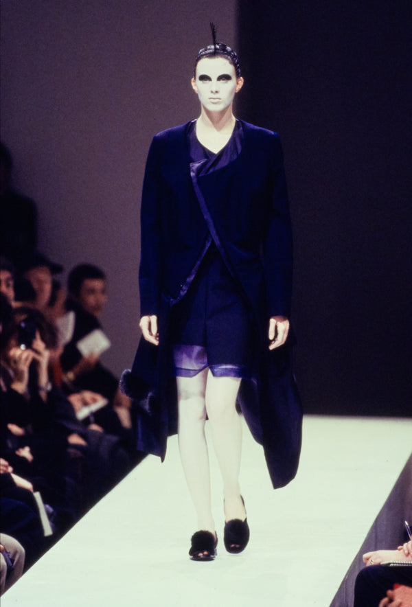 Comme Des Garçons F/W 1997 Black Deconstructed Open-Front Jacket
