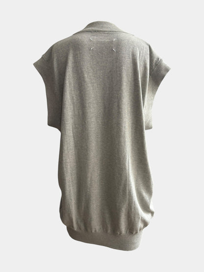 Martin Margiela SS12 V Neck Grey Knit