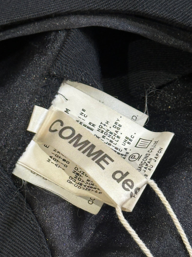 Comme Des Garçons F/W 1997 Black Deconstructed Open-Front Jacket