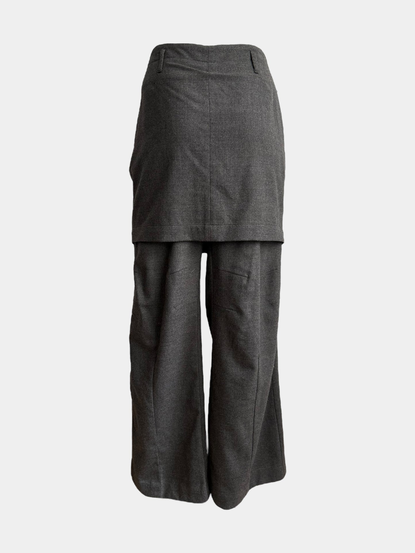 Martin Margiela H&M Skirt Wide Leg Grey Pants