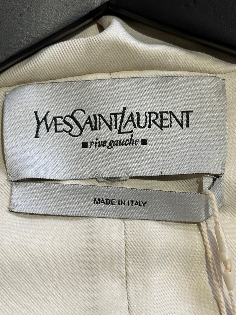 Yves Saint Laurent by Tom Ford S/S 2003 Cream Suede Safari Jacket
