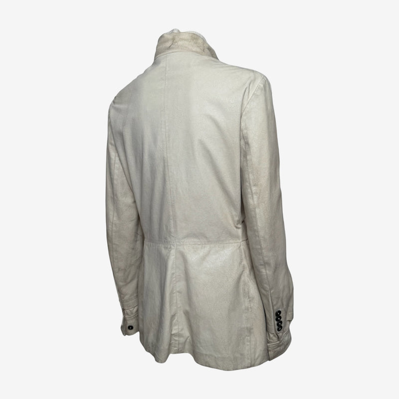 Yves Saint Laurent by Tom Ford S/S 2003 Cream Suede Safari Jacket