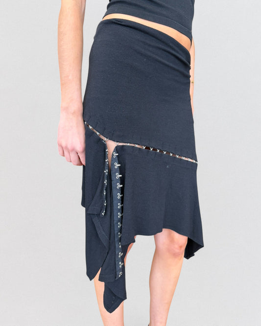 Plein Sud Fall 2002 Hook Wool Skirt