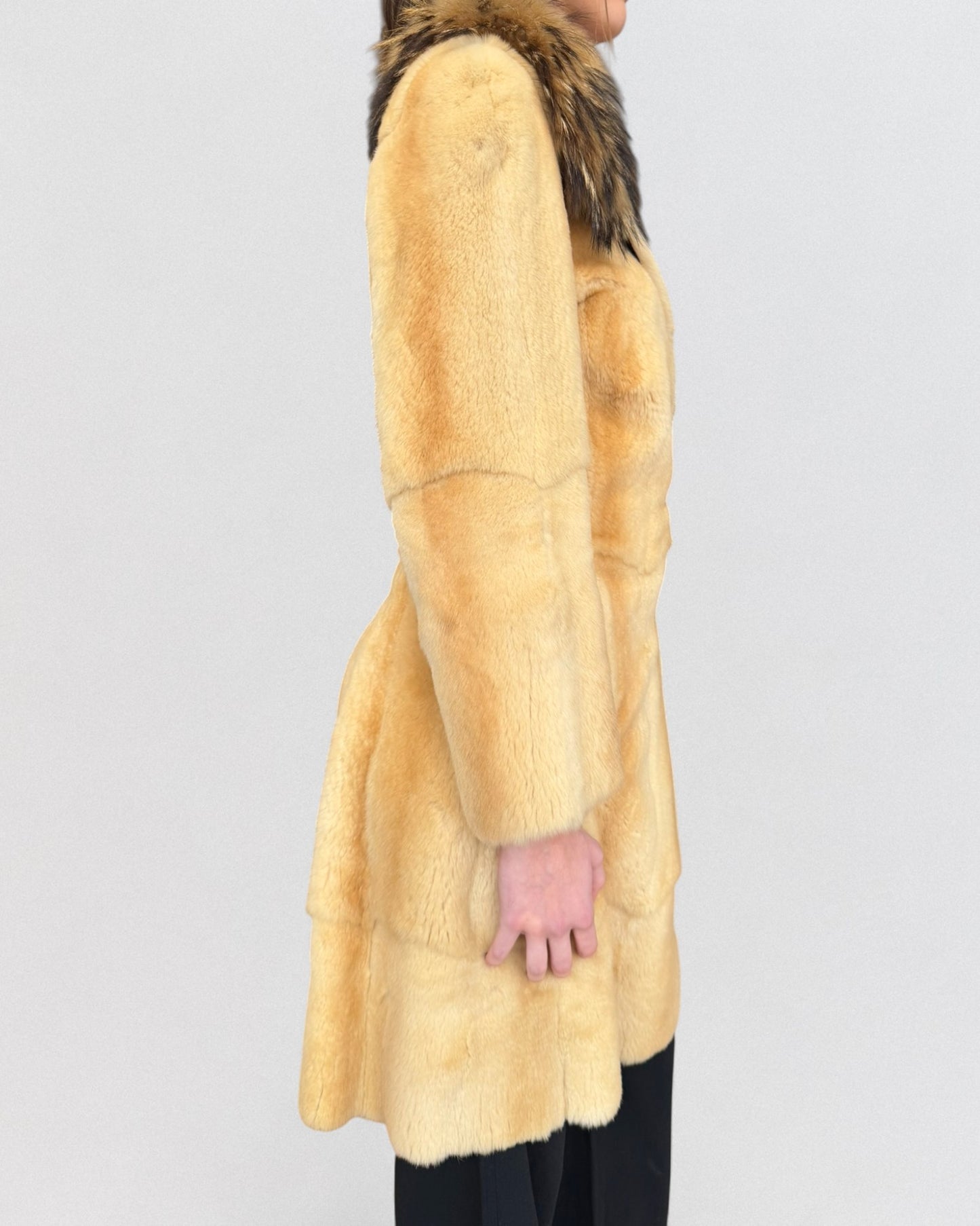 Prada Fall 2000 Fur Rabbit Coat